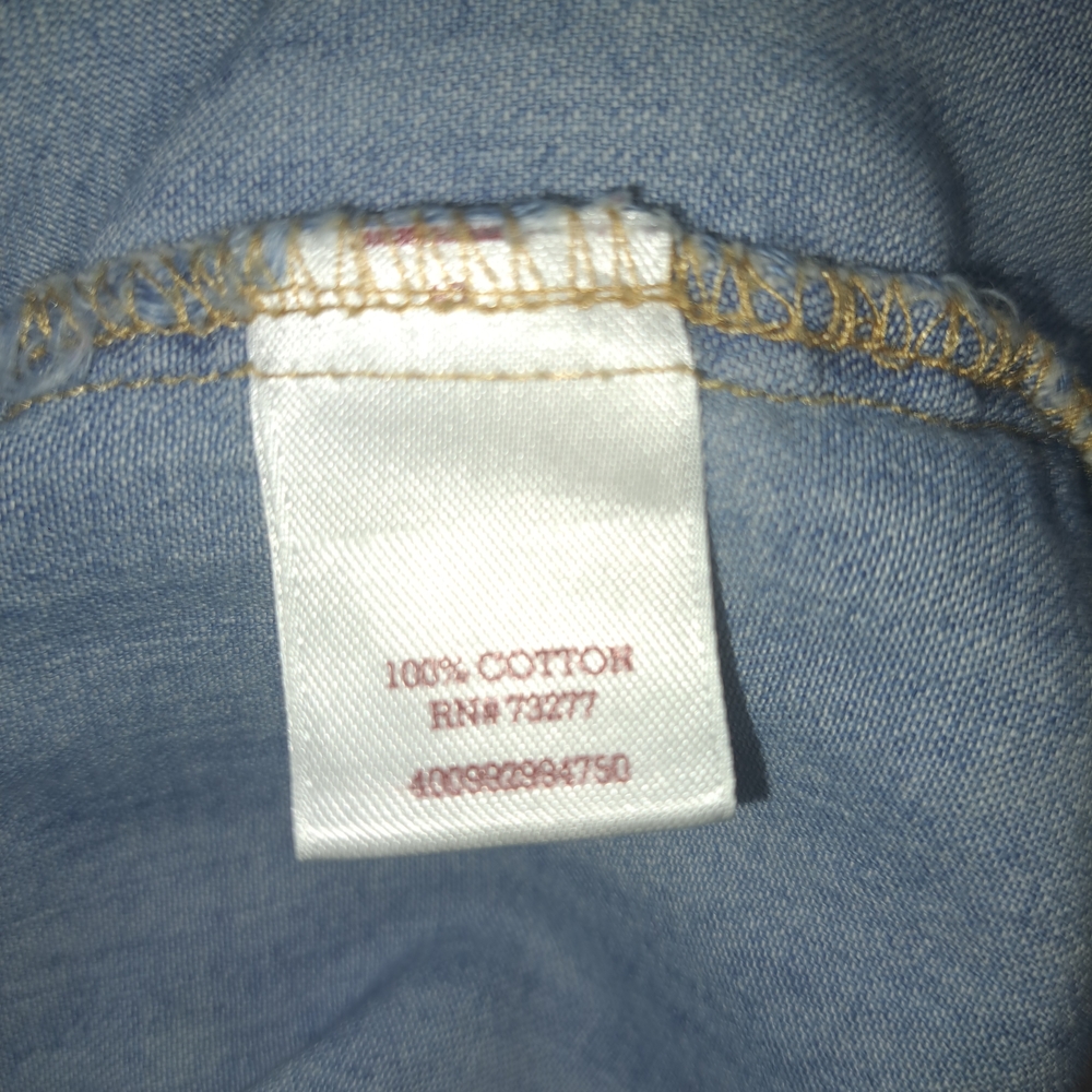 Authentic American Heritage Light Blue Denim Shirt - Picture 5 of 5